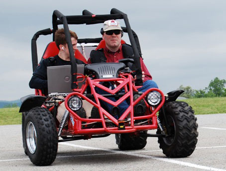 The blind will also drive the car