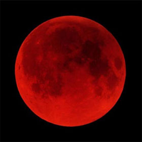 The 'Blood Moon' event takes place next week