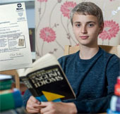 The boy has a higher IQ than Albert Einstein and Stephen Hawking