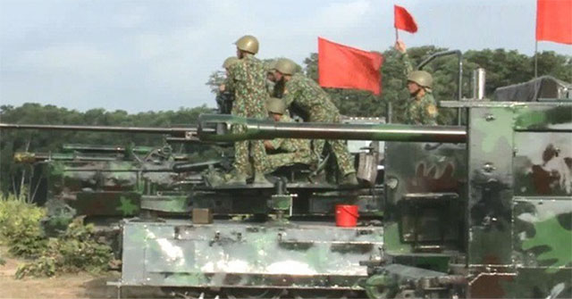 The brand new 'Made in Vietnam' self-propelled gun