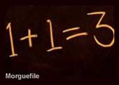 The British and Chinese do different maths