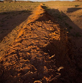 The British discovered a new part of the Great Wall