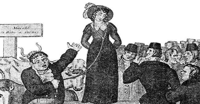 The British had to 'sell their wives' to end their marriage because divorce was too expensive