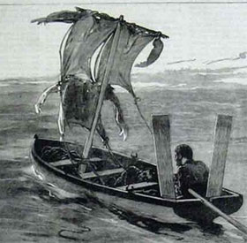 <p>The 'cannibal' disaster on the shipwreck Mignonette</p>