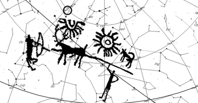 The carving depicts the oldest description of a supernova