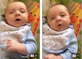 The case of a newborn baby who speaks is extremely rare