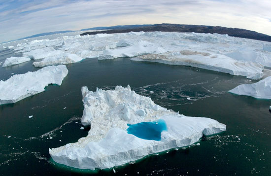 The cause of ice on Earth melted fast