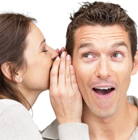 The cause of men 'stimulating' when hearing a weak voice