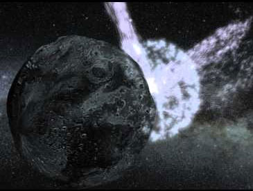 The cause of the Scheila meteorite explosion