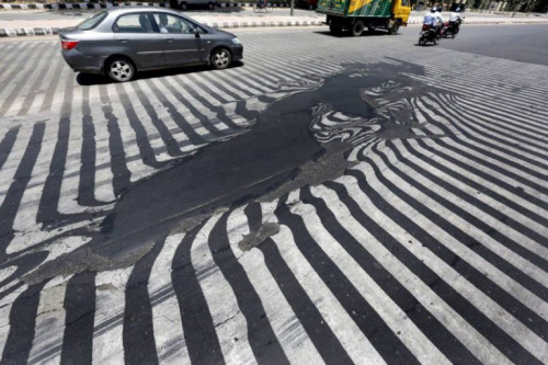 The cause of unusual heat in Asia