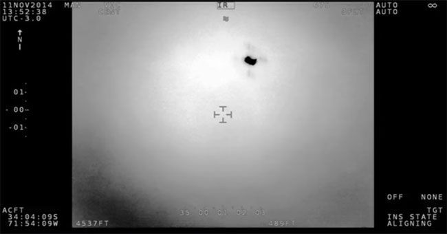 The Chilean army announced the mysterious UFO video into the military radar