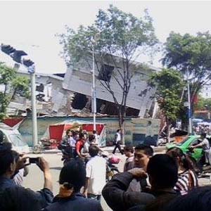 The Chinese earthquake image