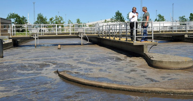 The city utilizes manure to provide clean water