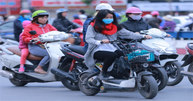 The cold air affects the North, causing severe cold on February 8