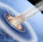 The collision destroyed more than 3 billion years ago