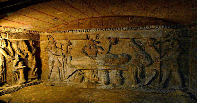 The con man found out about a thousand-year-old tomb