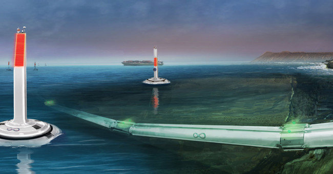 The construction of the super speed train 1.200km / h under water