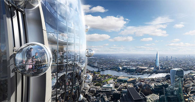 The controversial tulip-shaped skyscraper project in London