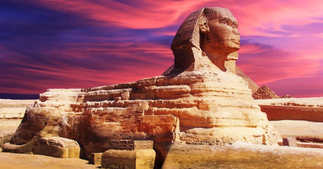 The controversy about the Sphinx in Egypt