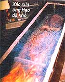 The corpse did not decompose after more than 36 years