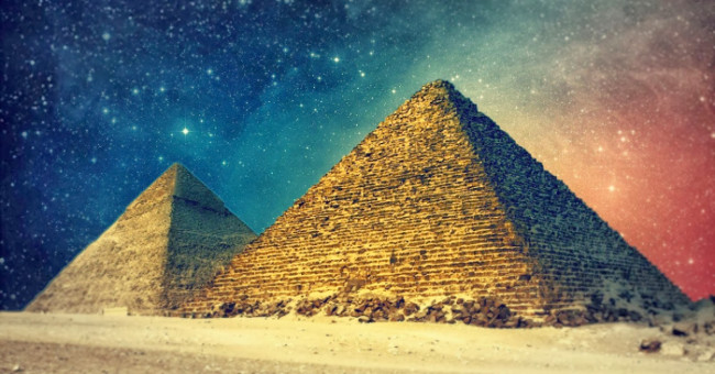 The cosmic particle may be the way to find out how the pyramid was built