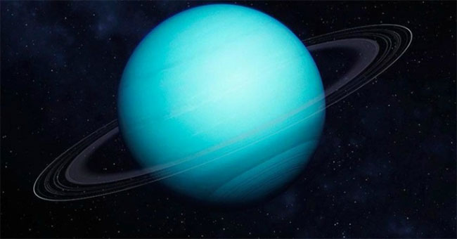 The culprit caused Uranus to tilt to one side