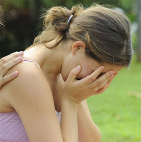 The culprit makes women cry