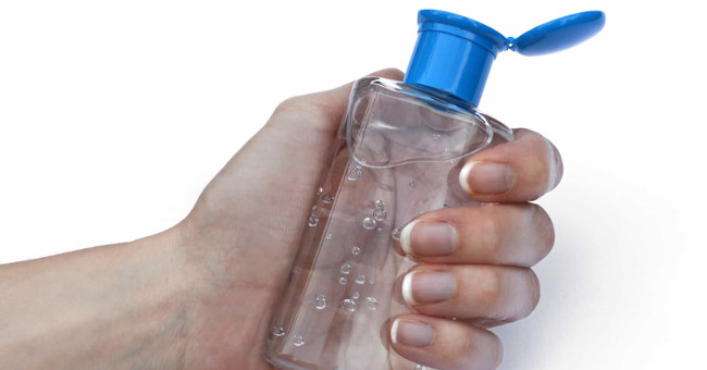 The danger of using hand sanitizer regularly