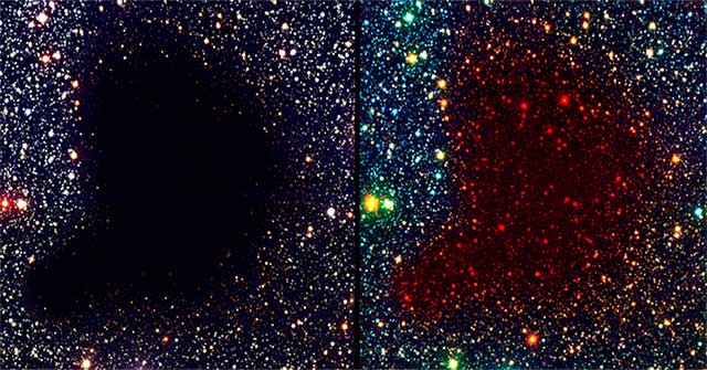 The dark energy secret causes cosmic 'holes'