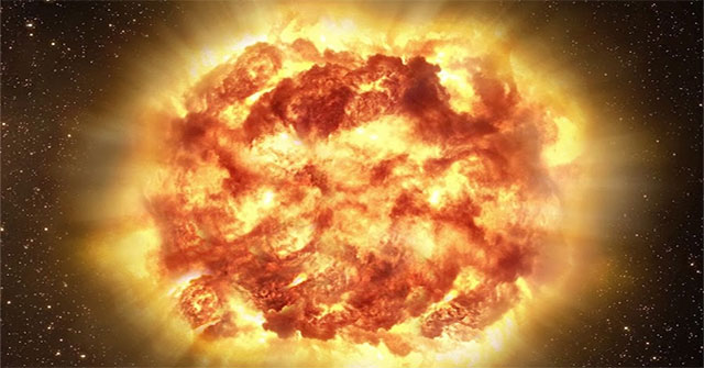 The 'dead' sun will look like this