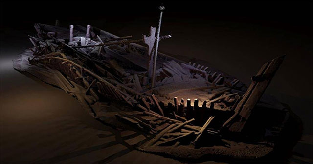 The 'dead zone' holds the wreck intact for thousands of years under the Black Sea