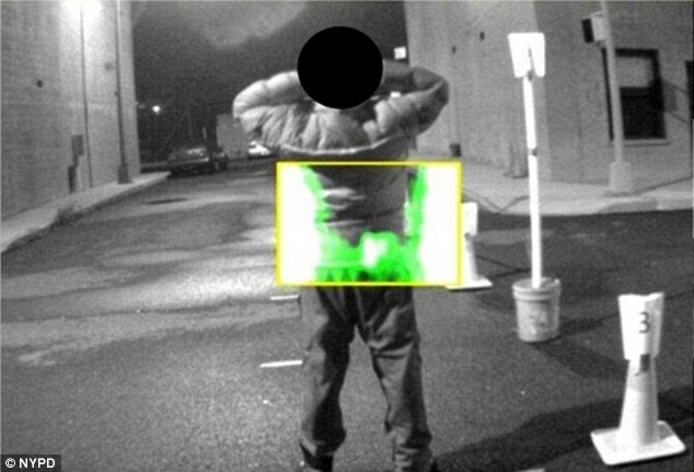 The device detects gunmen on the street