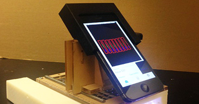 The device helps the phone determine cancer to 99% accurate