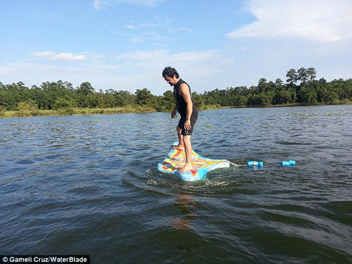 The device lets you go on the water