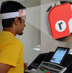 The device supports reading on the Run-n-Read move