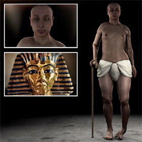 The 'different' portrait of Pharaoh Tutankhamun