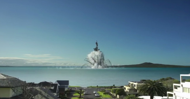The disaster when the New Zealand volcano erupted