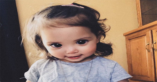 The disease was hidden behind the big eyes of a two-year-old