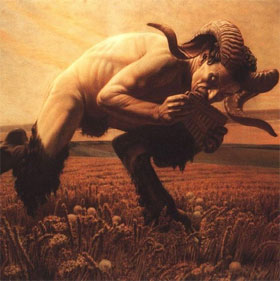 The 'divine monster' version of the goat in many cultures