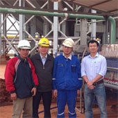 The doctor contributed to turning red mud into steel