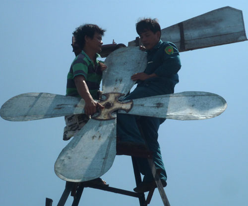 The driver's wind generator