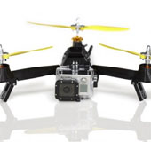 The drones are small and cheap
