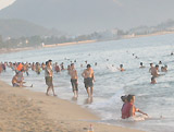 The early summer heat up to 40 degrees Celsius