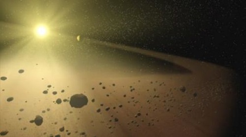 The Earth can form from small stones