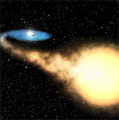 The Earth is 7,800 light years away from the black hole V404 Cygni