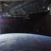 The earth is farthest from the sun of the year