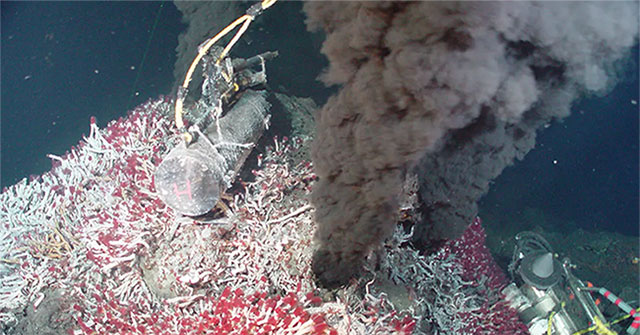The earth is gradually drying up because it is swallowing the ocean itself