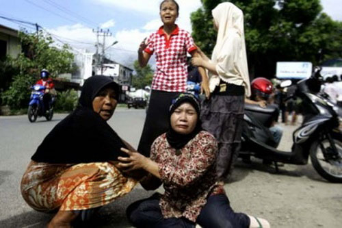 The earthquake in Indonesia is '2000 years with one'