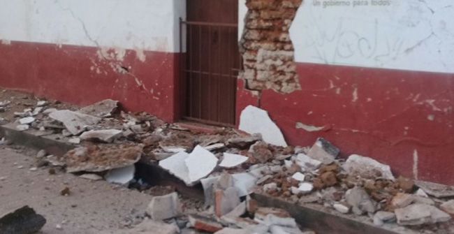 The earthquake of 7.2 degrees shook the Mexican capital
