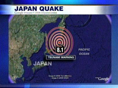 The earthquake off the Pacific, Russia-Japan issued a tsunami warning
